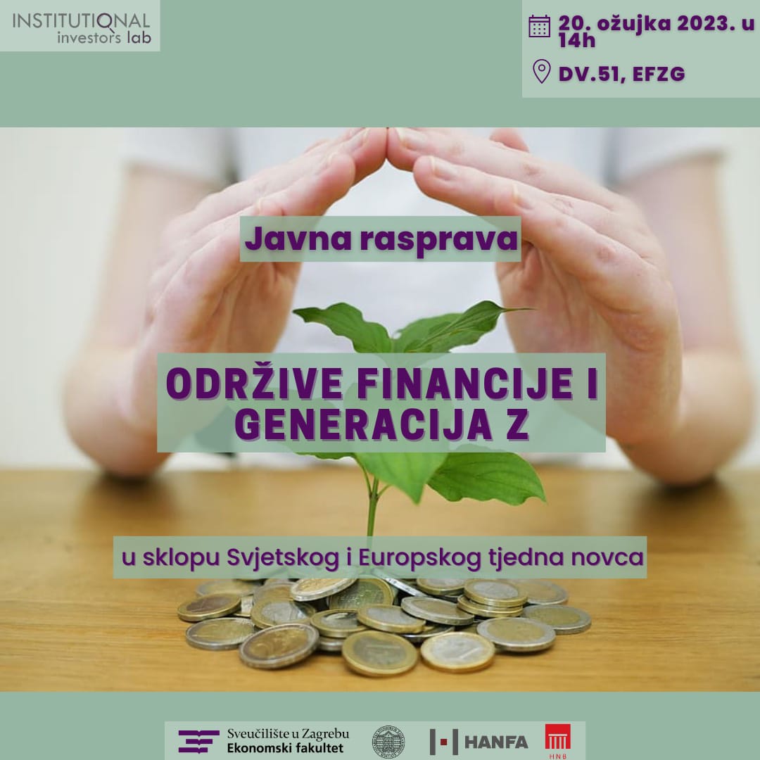 Debata „Održive financije i generacija Z“